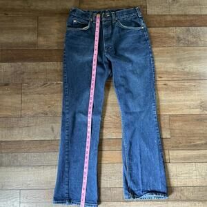 VINTAGE Lee Jeans 32x31 USA Union Made Straight Leg Denim Pants Men's #22629